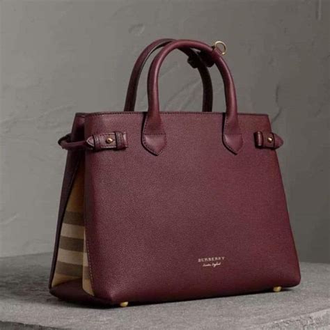 maroon burberry handbag|mini burberry handbags canvas.